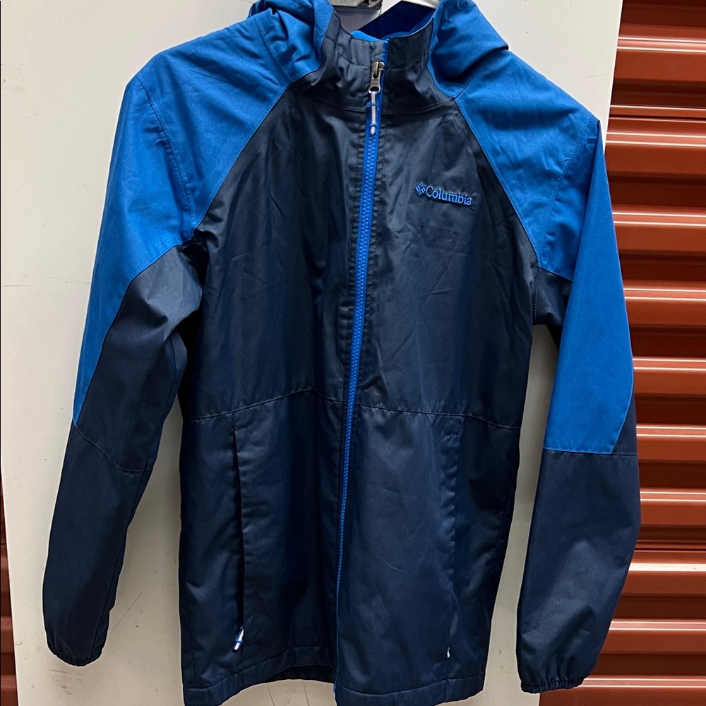 Columbia Two-Tone Blue and Black Jacket